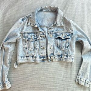 Crop Denim Jacket